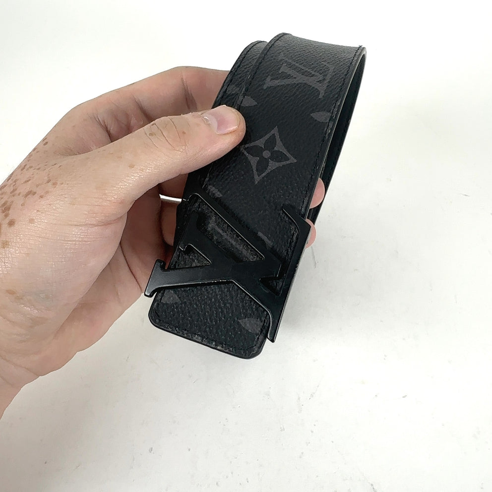 Louis Vuitton Monogram Black Belt