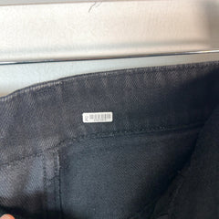 The Row Straight Leg Black Jeans