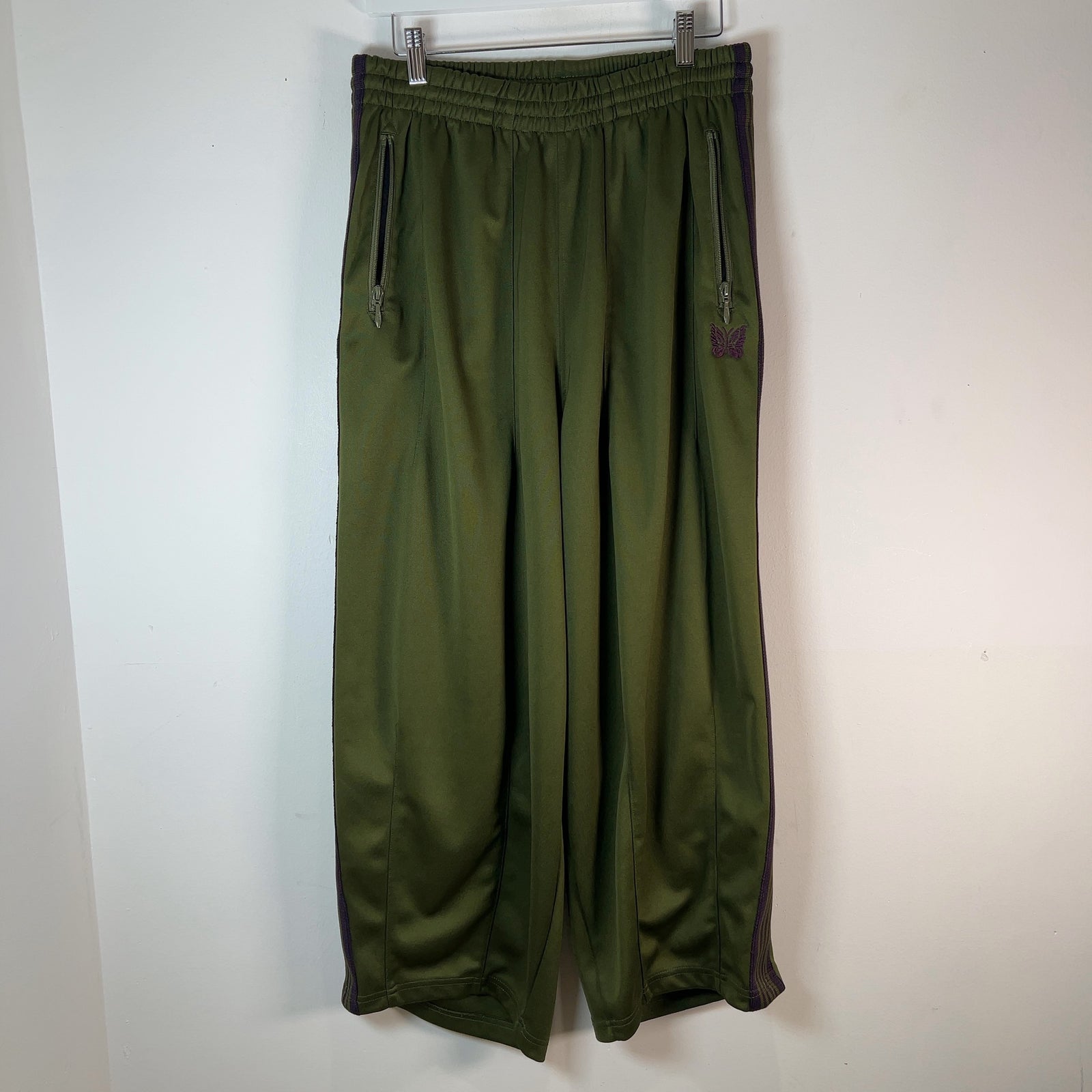 Needles H.D Green/Purple Track Pants