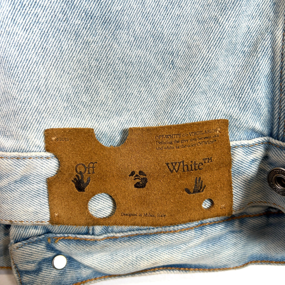 Off-White Bleach Denim Jacket
