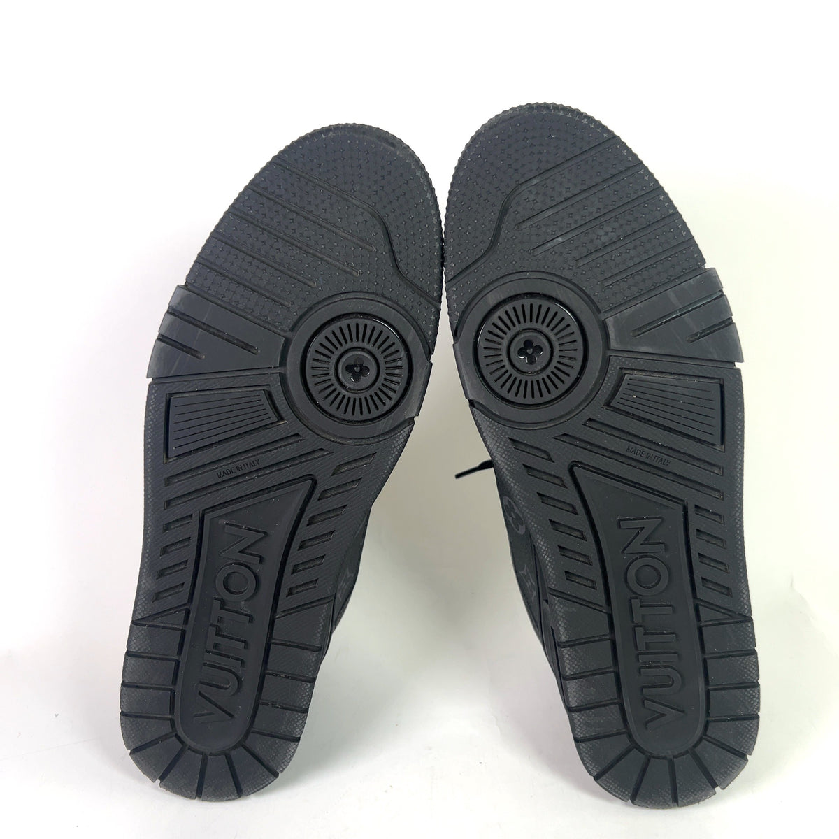 Louis Vuitton Triple Black Monogram Trainers