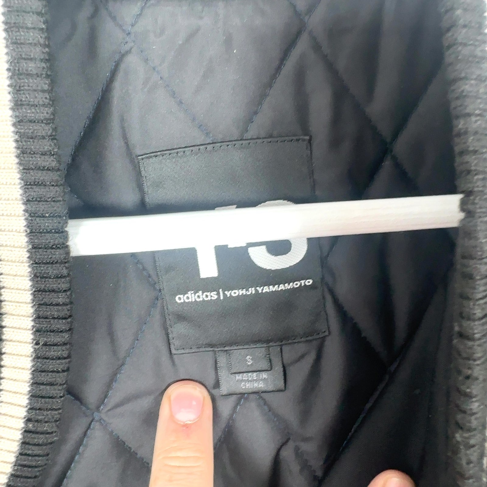 Yohji Yamamoto x Adidas Y-3 Logo Bomber Jacket