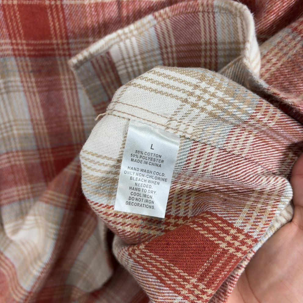 Sinclair Spell-Out Logo Flannel Shirt