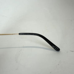 Stella McCartney Rectangle Aviator Gold Wire Frame Sunglasses