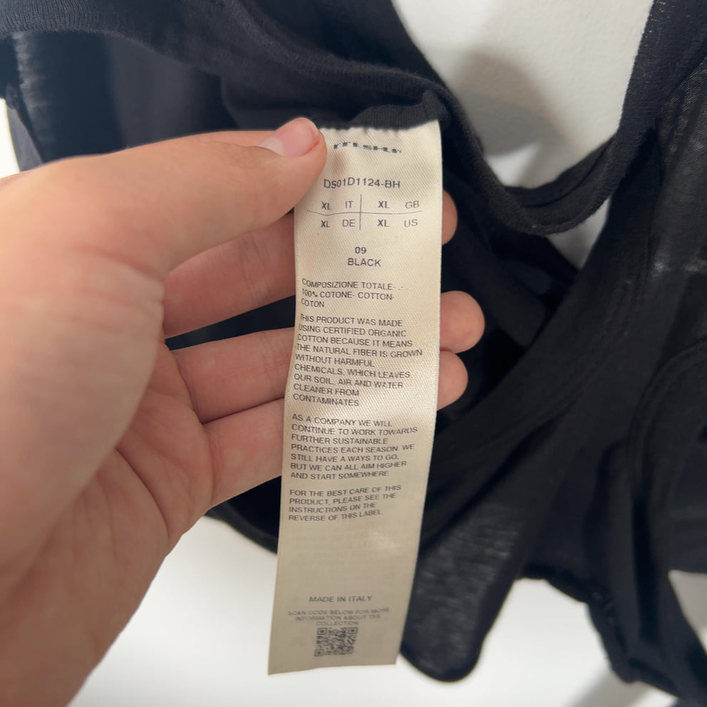 Rick Owens DRKSHDW SS18 'Membrane' Distressed Tank Top