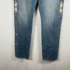 Kapital Monkey Cisco Gemstone Lightwash Jeans