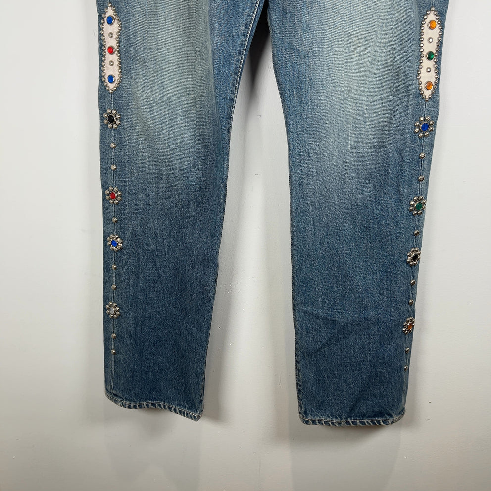 Kapital Monkey Cisco Gemstone Lightwash Jeans