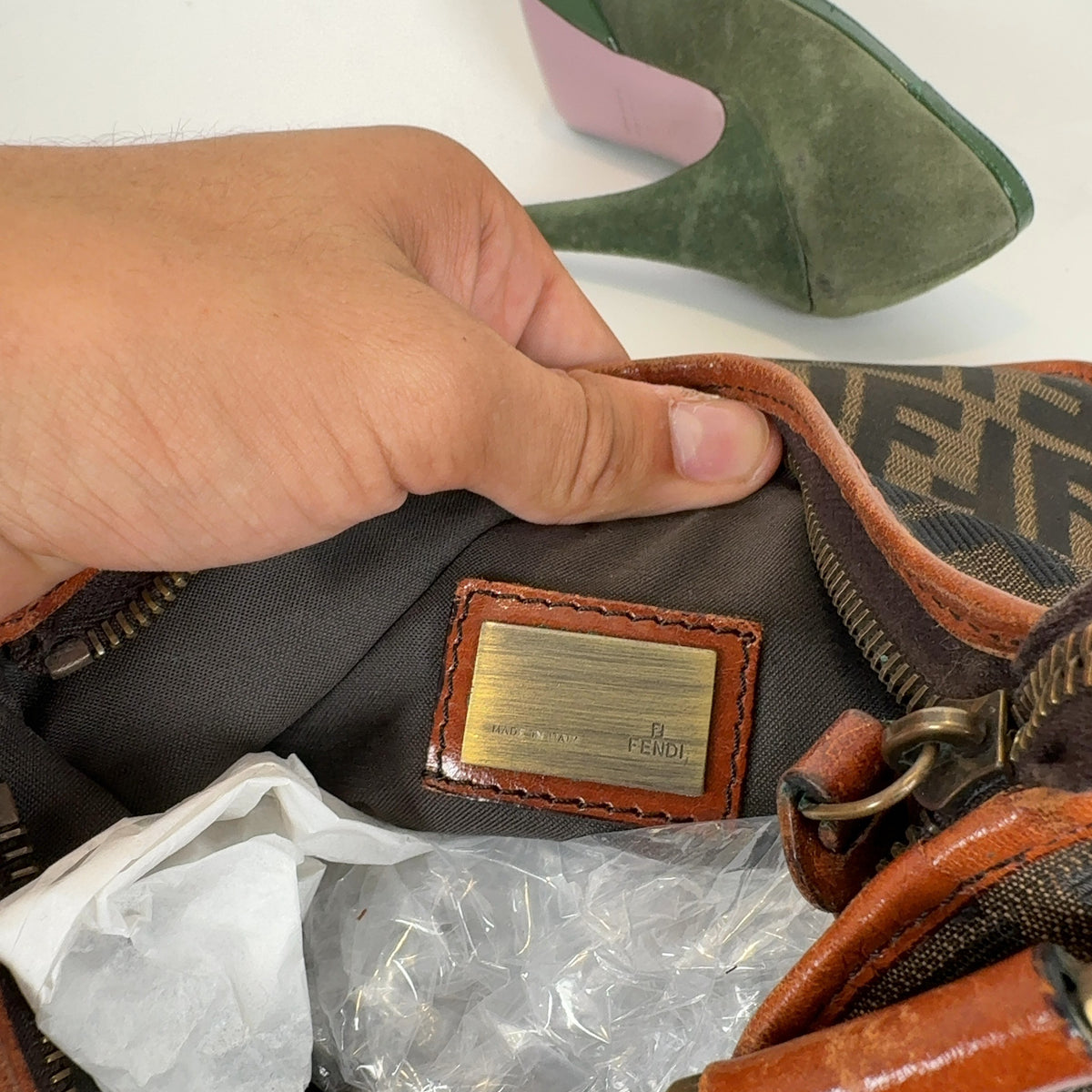 Fendi Mongoram Crossbody Bags
