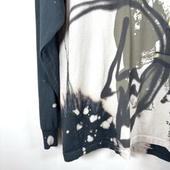 Cactus Jack x Kaws Tye-Dye Logo Long-Sleeve T-Shirt
