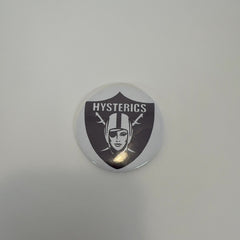 Hysteric Glamour Raider Hysteric Logo Pin