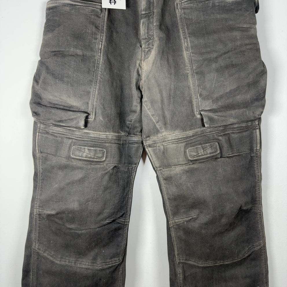Rick Owens SS24 LIDO Dark Dust Stefan Cargo Pants
