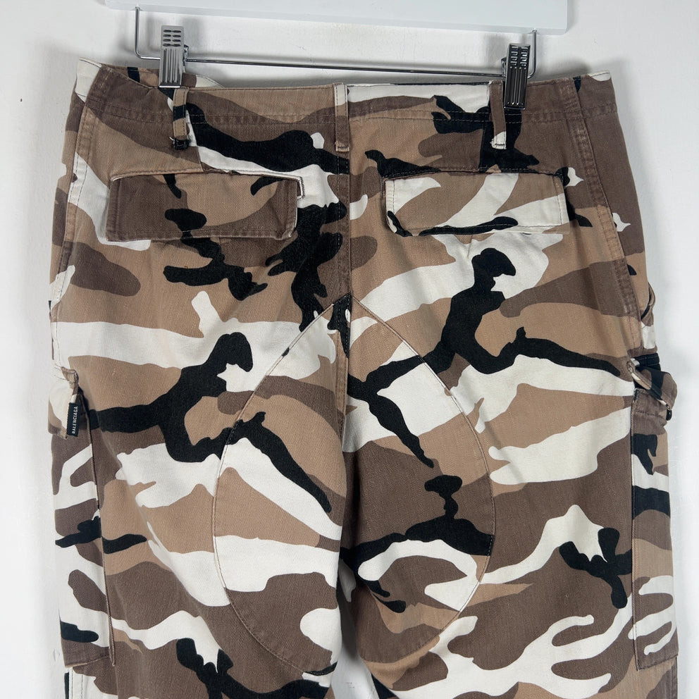 Balenciaga Camo Cargo Pants