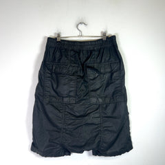 Rick Owens DRKSHDW SS15 Waxed Pod Shorts