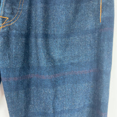 Kapital Plaid Slub Denim Jeans