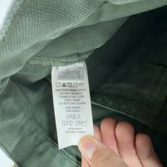 Stussy Green Canvas Double Knee Pants