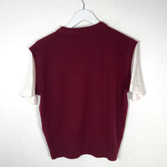 Sandro Knitted Button-Up T-Shirt