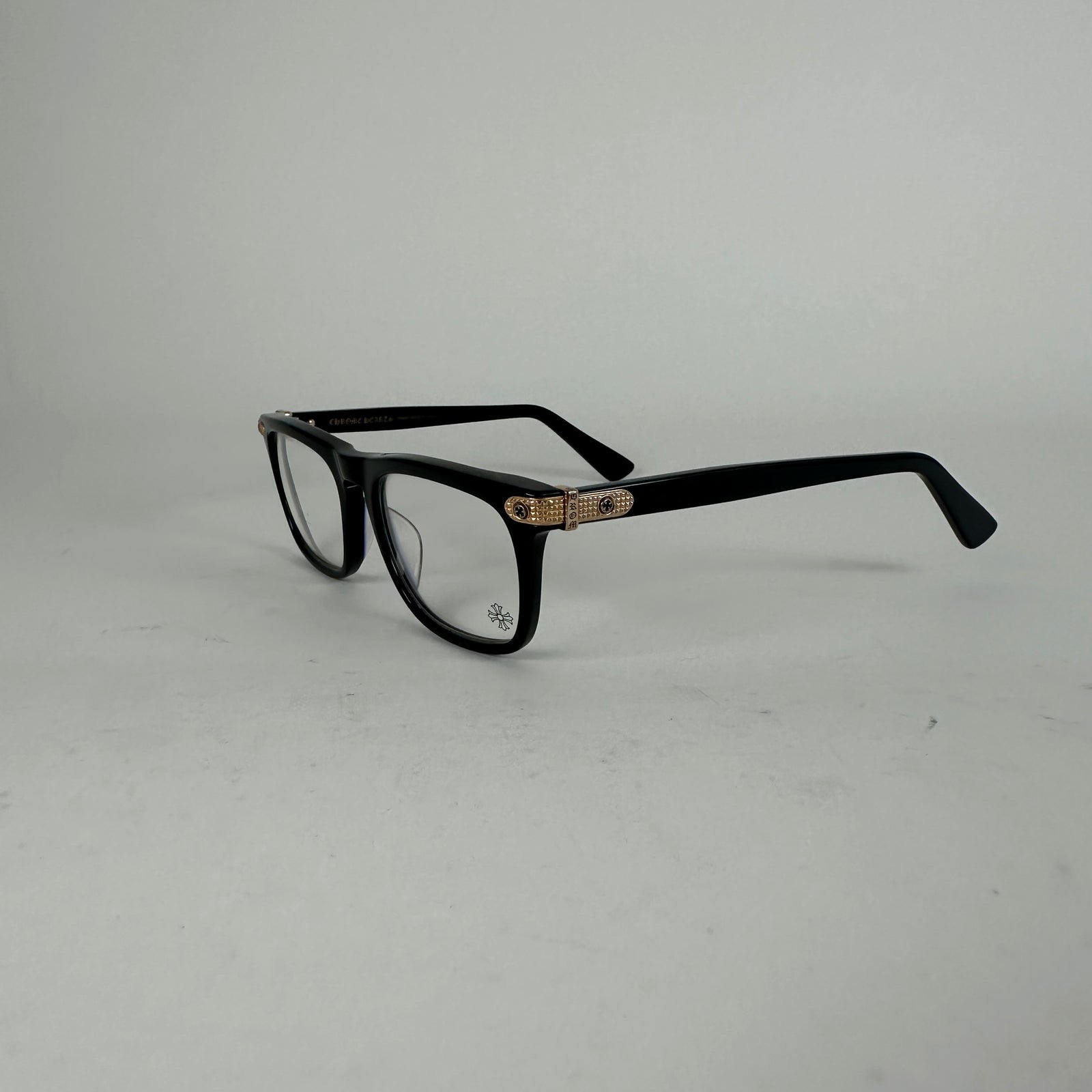 Chrome Hearts 'BEAU NER' Clear Frame Glasses