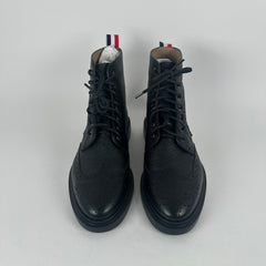 Thom Browne Wingtip Pebble Grain Boot Size 8