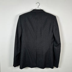 Saint Laurent Grey Pin-Stripe Blazer Size 48