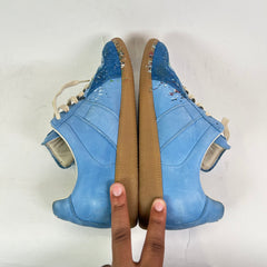 Maison Margiela Light Blue Paint Splatter Replica Gats Size 44