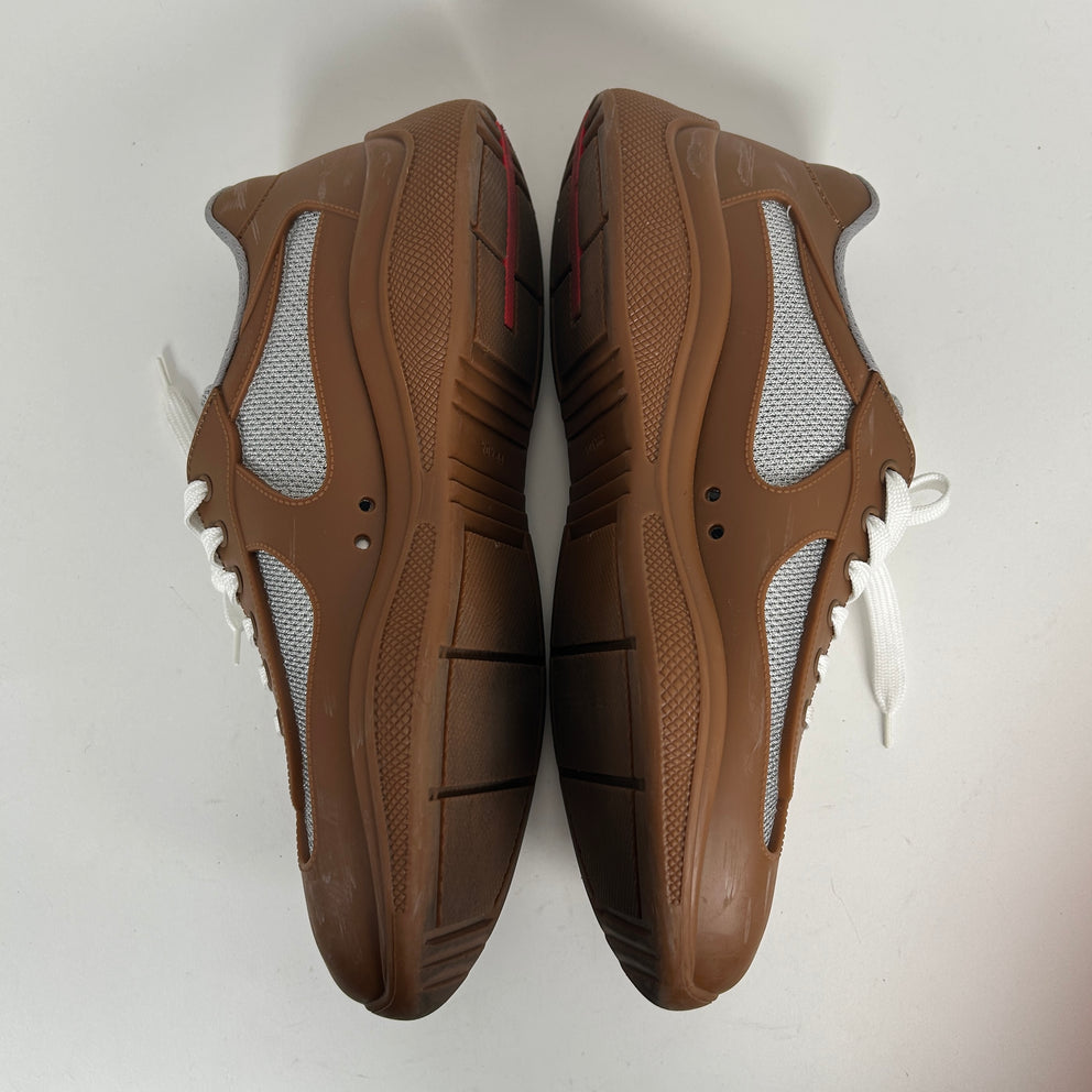 Prada Brown Rubber Cups Size 44