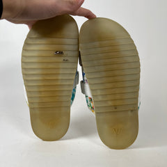 Louis Vuitton Honolulu Water Paint Slides Size 9