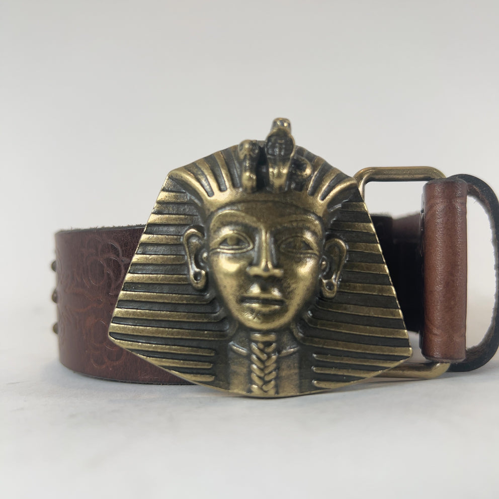 Denim Tears x Levi's Tracy King Tut Studded Full Grain Leather Belt