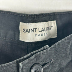 Saint Laurent Black Chino Pants Size 33