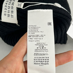 Maison Margiela 4 Corner Stitch Black Beanie