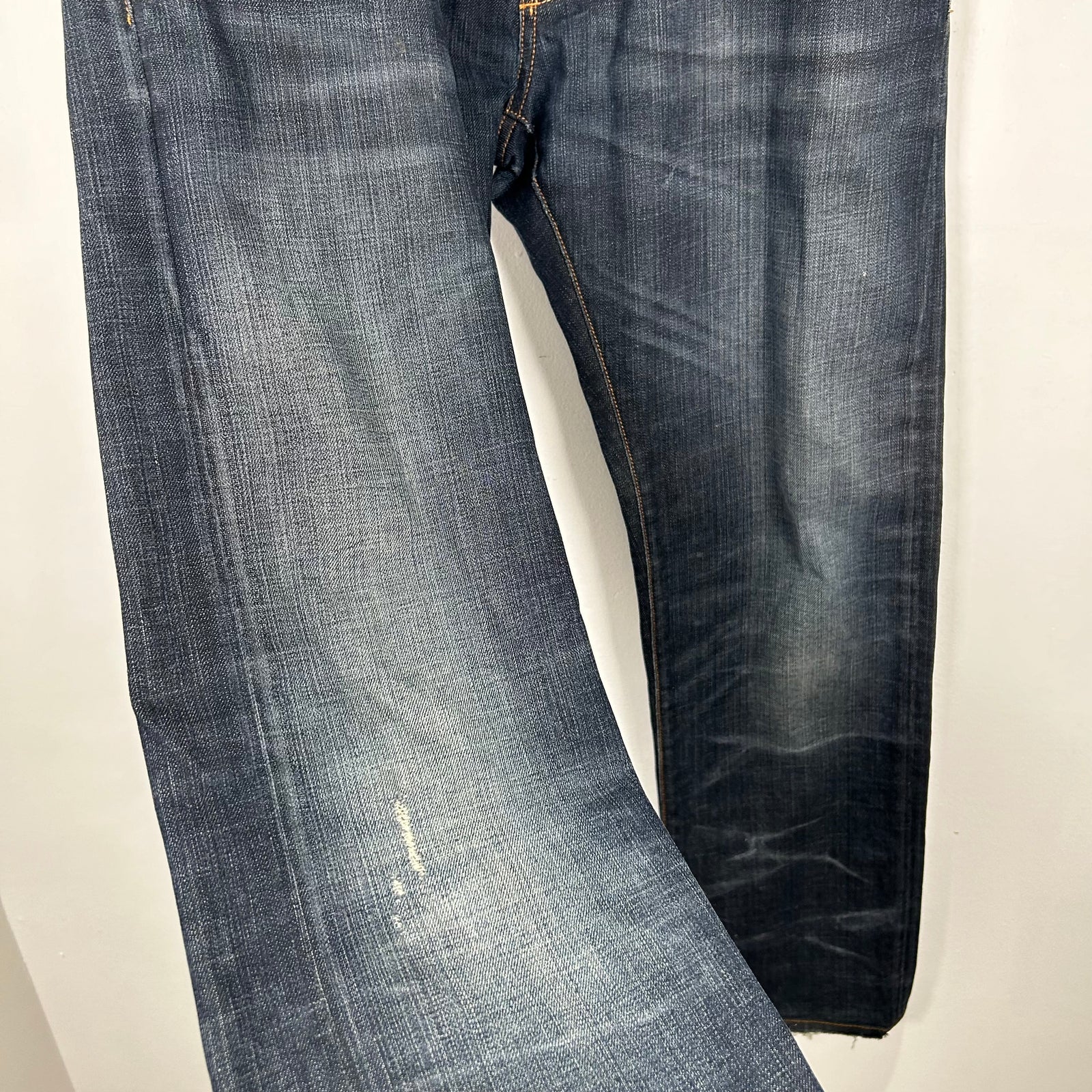 Dior Blue Faded Distressed Jeans Size 32