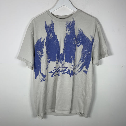 Stussy Dog Logo Graphic T-Shirt
