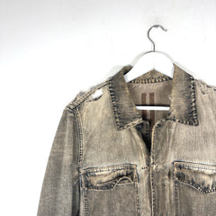 Rick Owens FW08 Dust Washed Denim Jacket