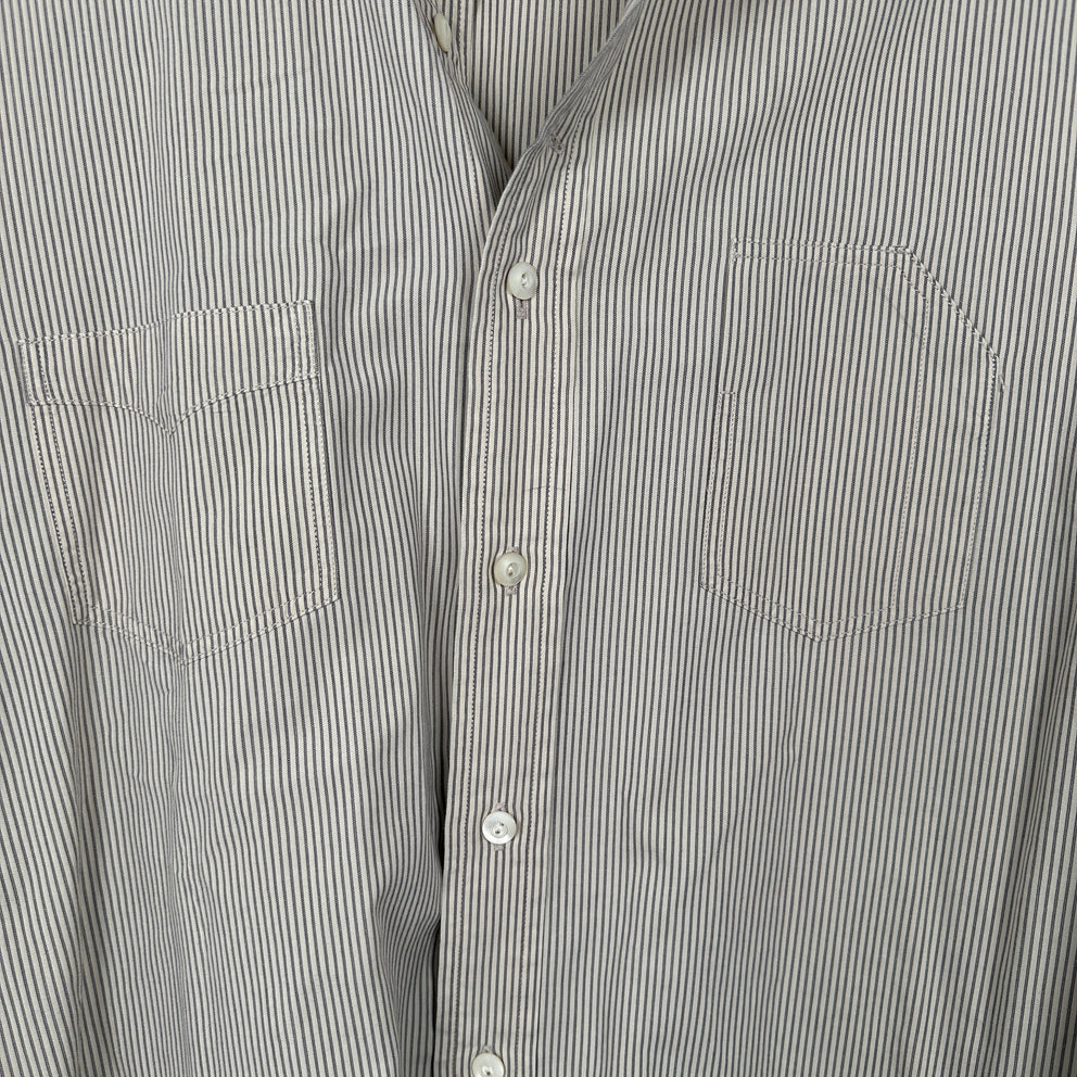RRL Striped Button Up Shirt Size XXL