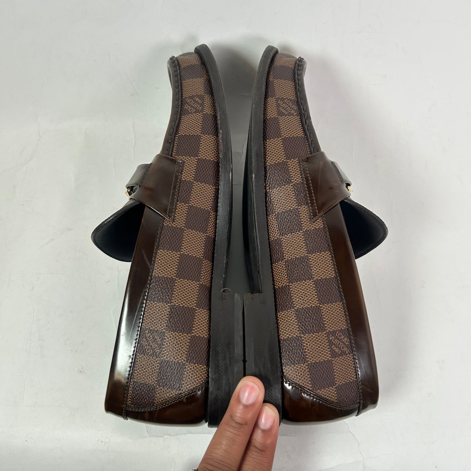 Louis Vuitton Ebene Monogram Major Loafer