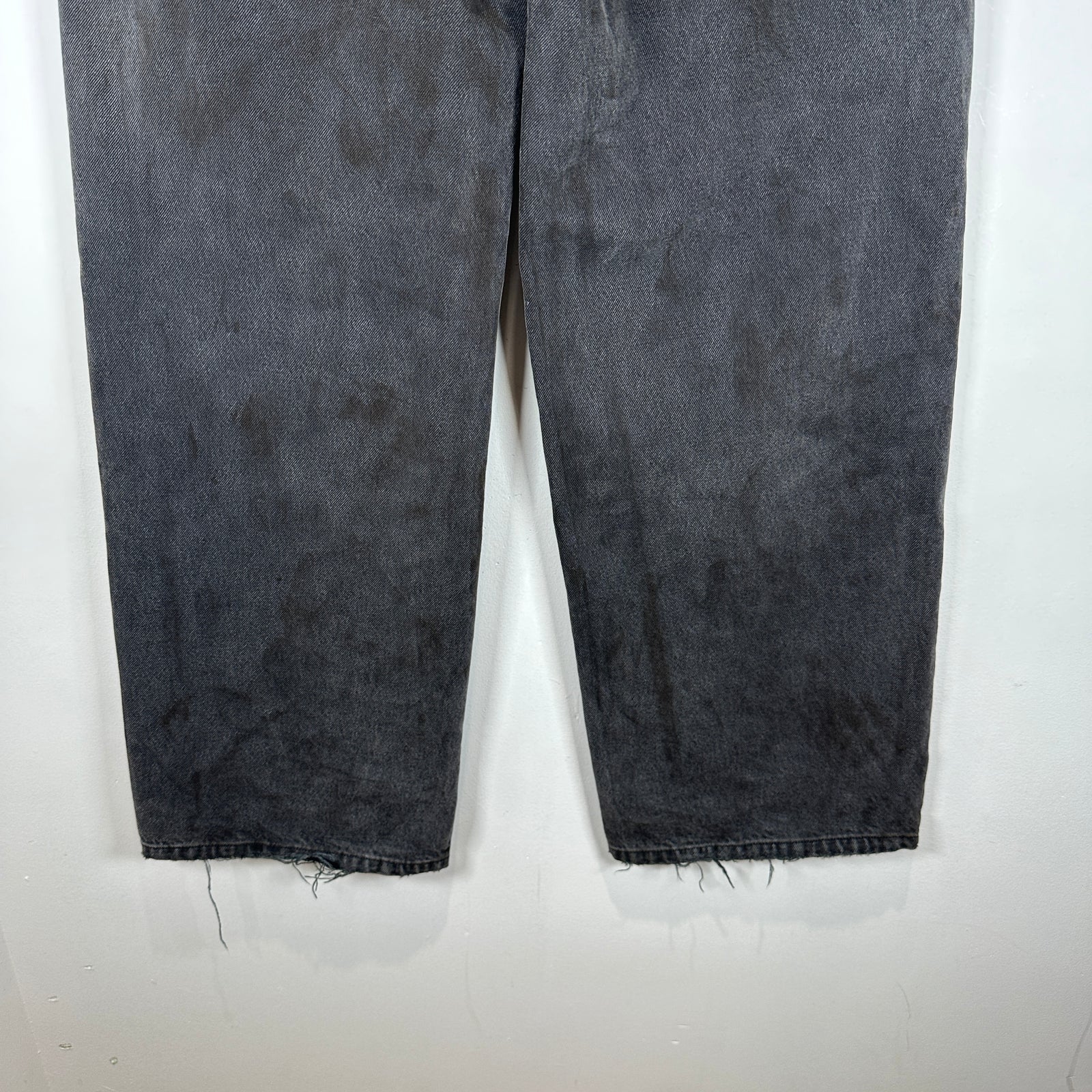 Enfants Riches Deprimes Corpse Pose Gray Mudwash Distressed Baggy Jeans Size 32