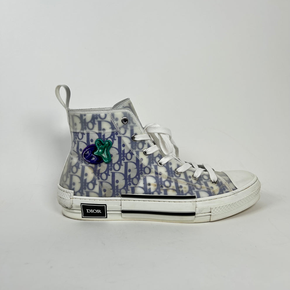 Dior x Kenny Scharf Purple B23 Sneaker Size 45