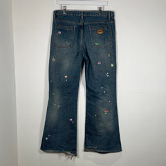 Acne Studios Lightwash Sticker Jeans Size 33