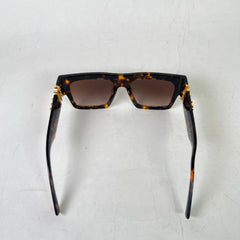 Miu Miu Tortoiseshell Square Frame Sunglasses
