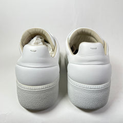 Maison Margiela Triple White Future Laceless Low-Top Sneaker Size 43