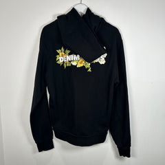 Denim Tears Black Jesus Logo Hoodie Size M