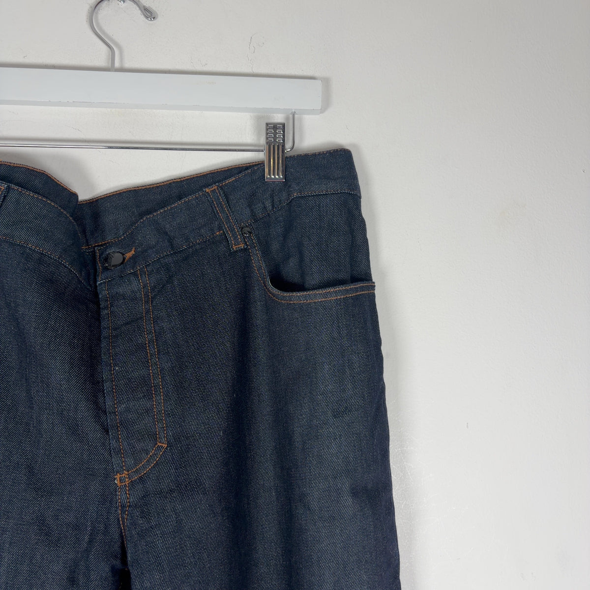 Versace Medusa Pocket Logo Straight Fit Denim Jeans
