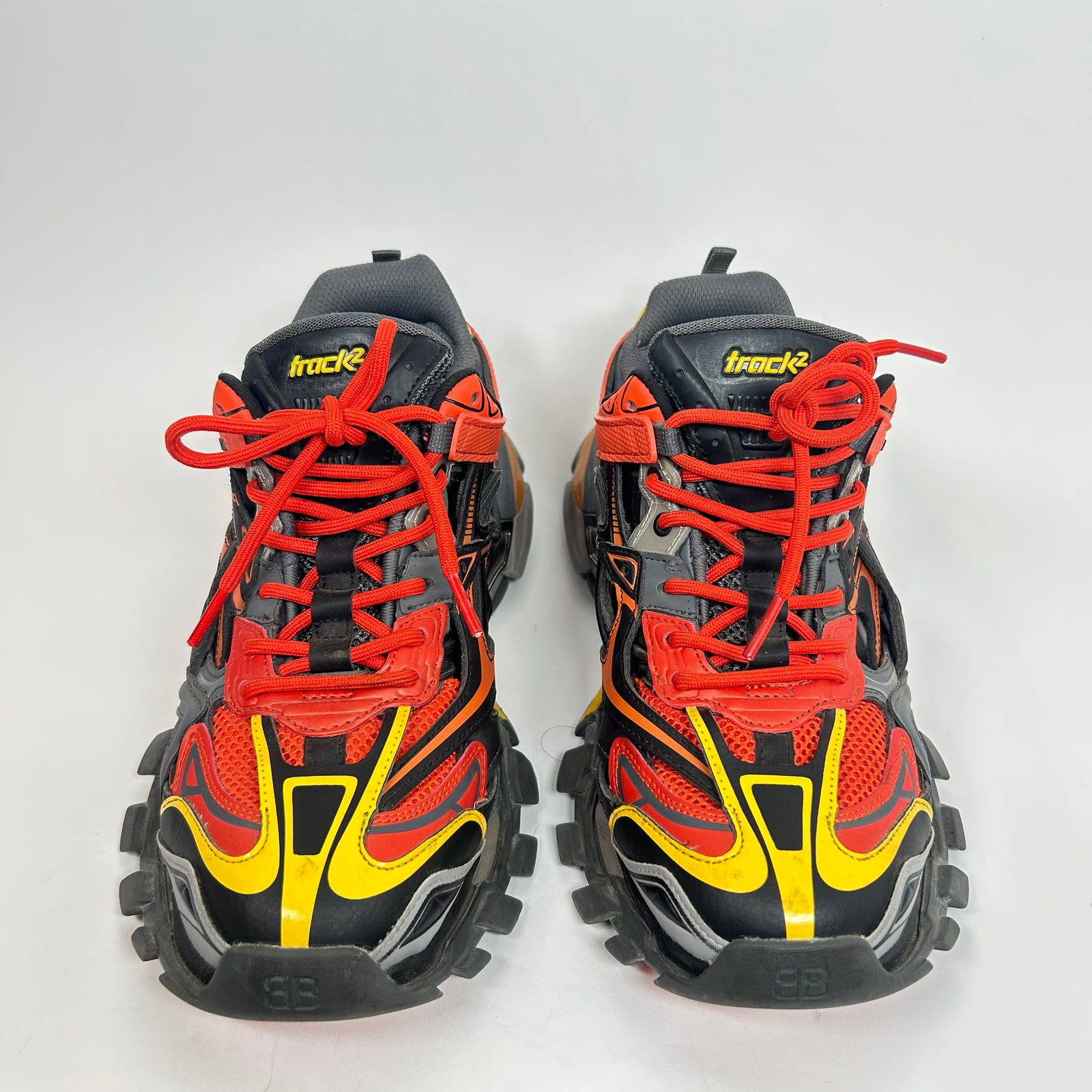 Balenciaga Orange/Yellow Track 2 Size 11