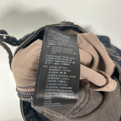Balenciaga AW21 Japanese Convertible Denim Pants Size 34