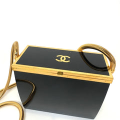 Chanel SS97 Micro Mini Minaudière Box Bag