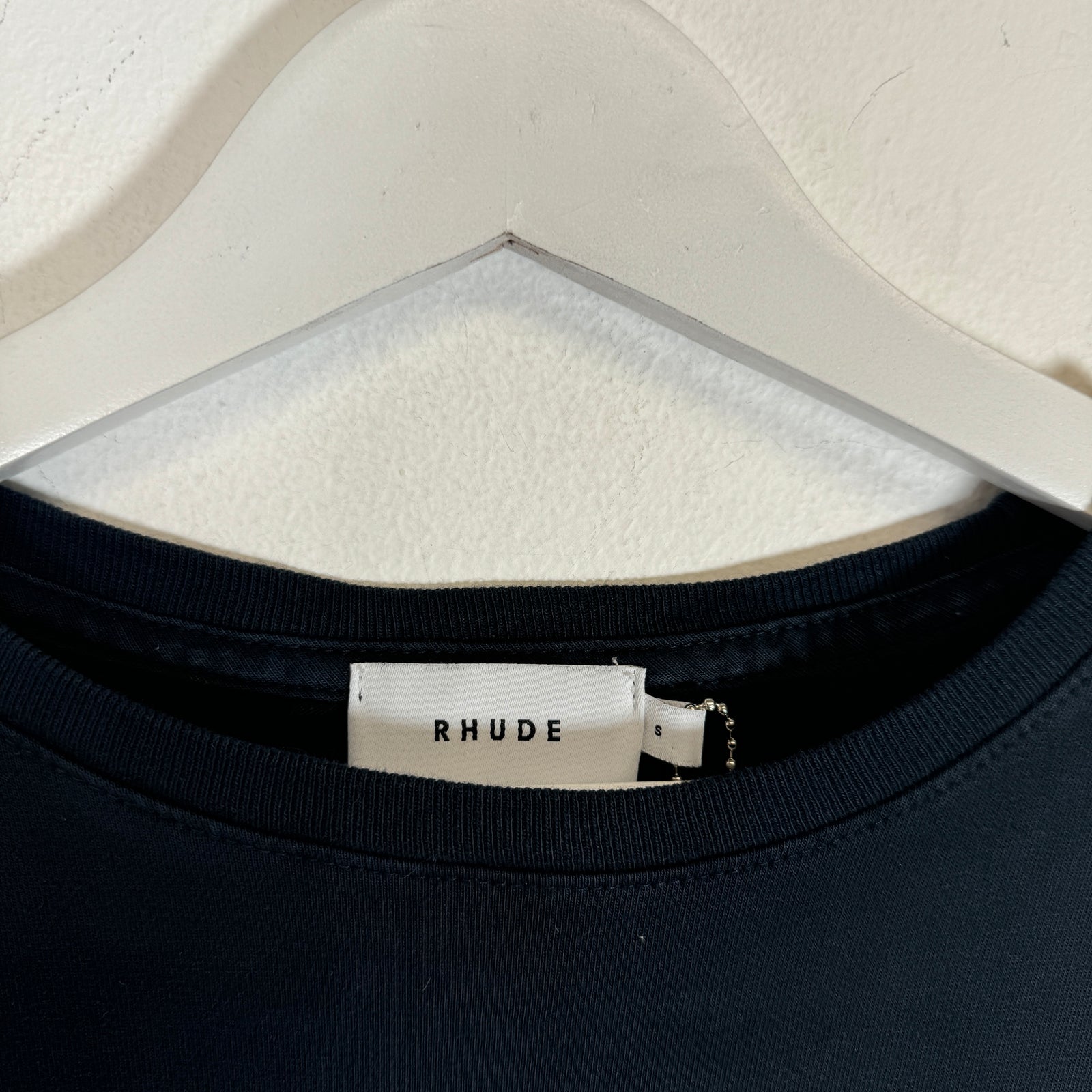 Rhude Black Casino Tee Size S