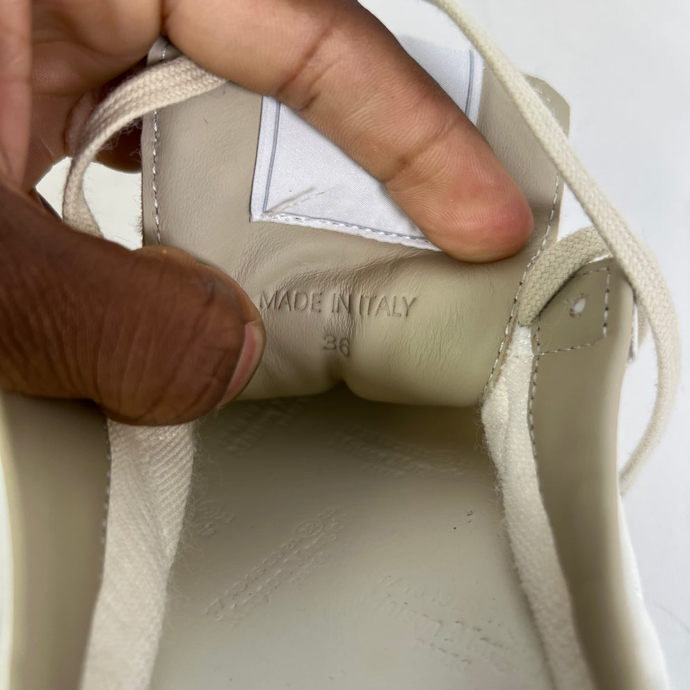 Maison Margiela Suede Sprinter Low-Top Sneakers