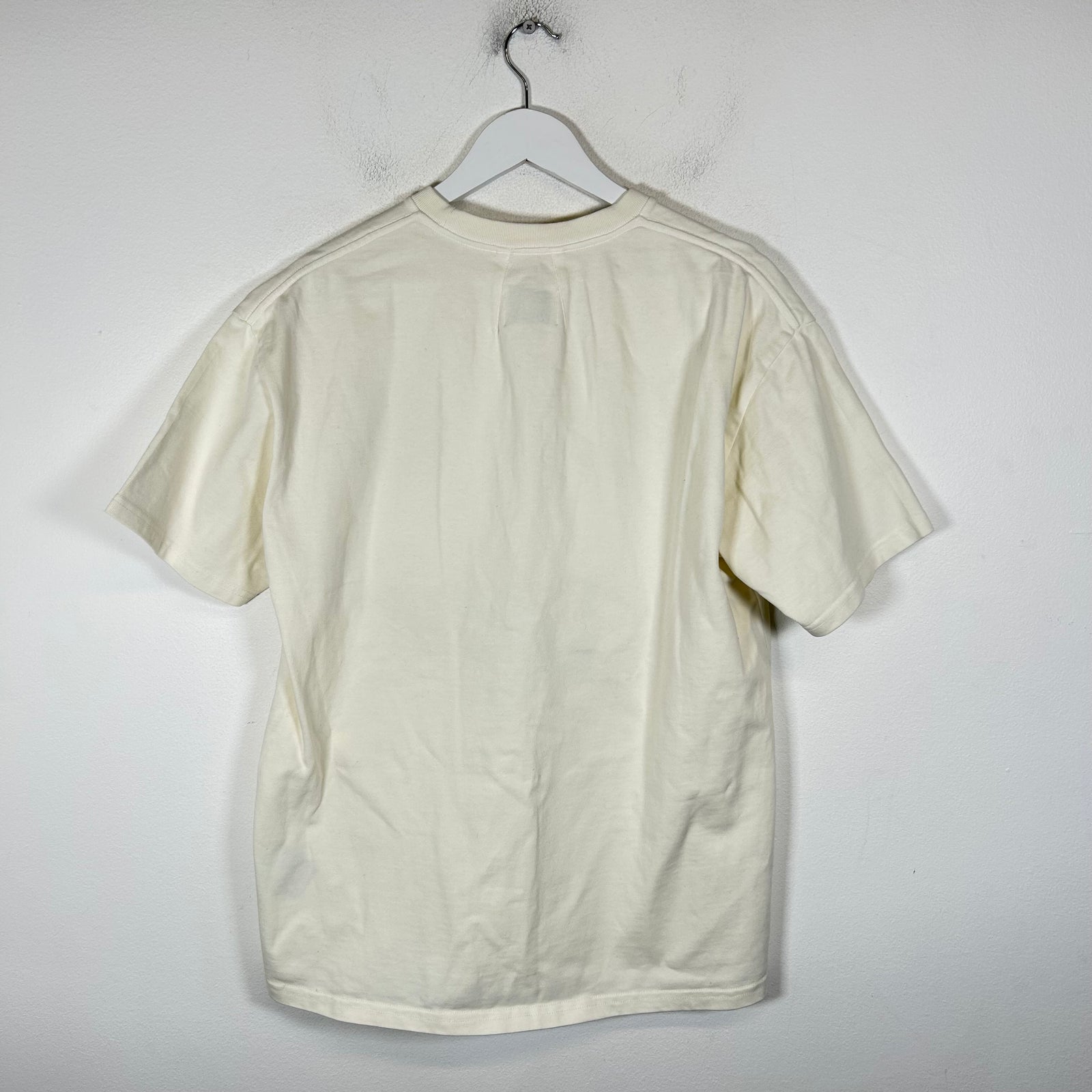 Rhude White Alma Mater Logo T-Shirt Size S
