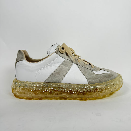 Maison Margiela White/Grey Super Bounce Gats Size 43