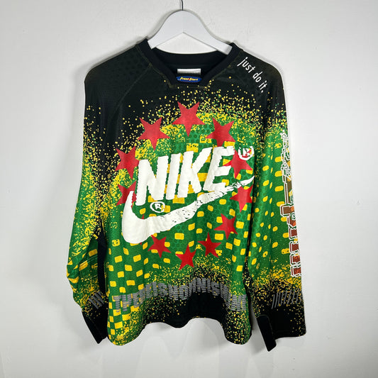 Nike x Cactus Jack Green 'Air Cactus" Goalie Jersey Size S