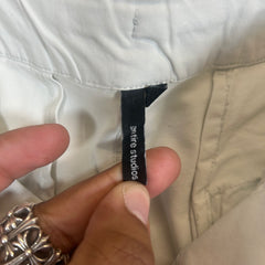 Entire Studios White Cellar Chino Shorts Size M